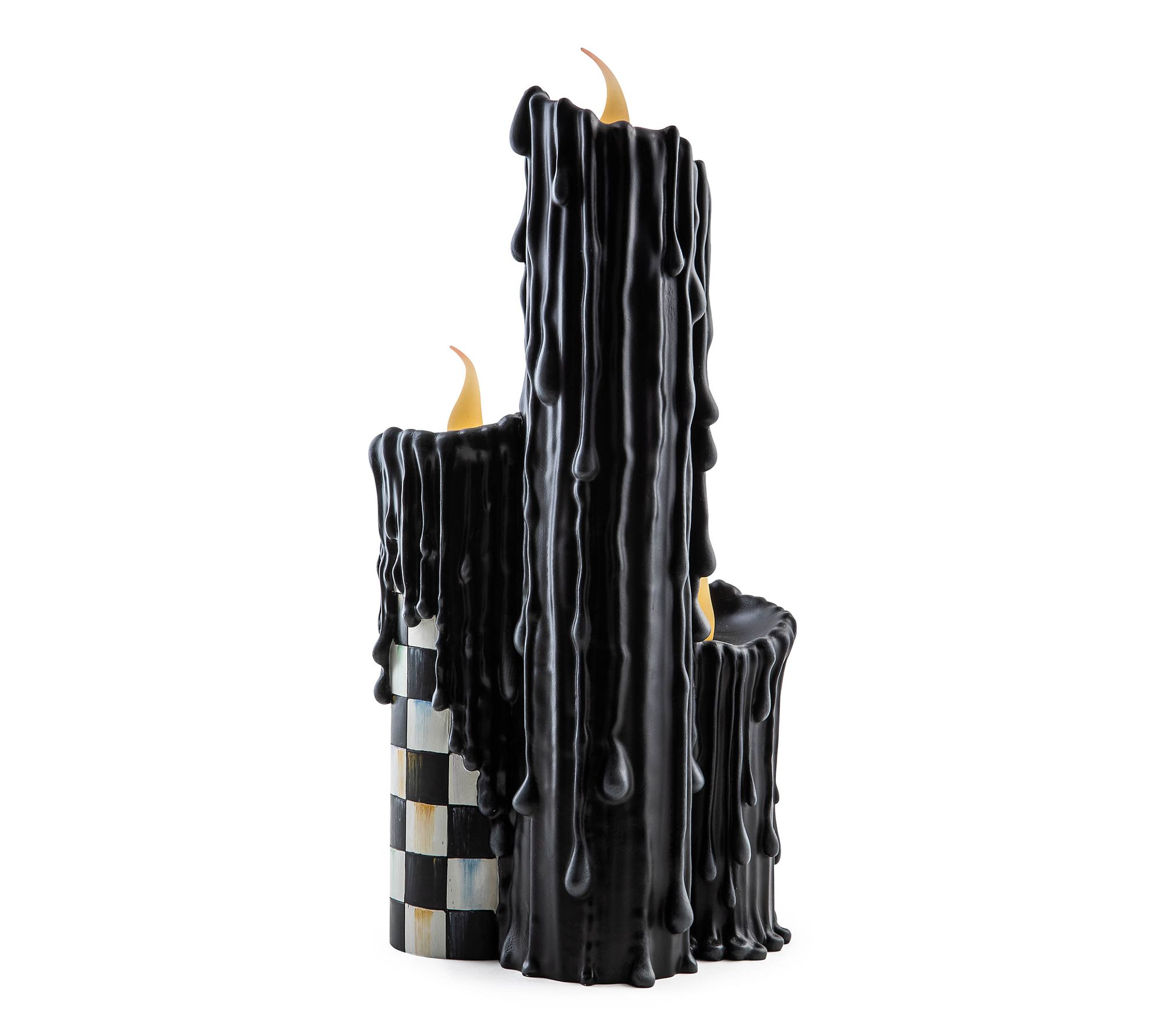 MacKenzie- Childs Flameless Melting Candle Cluster