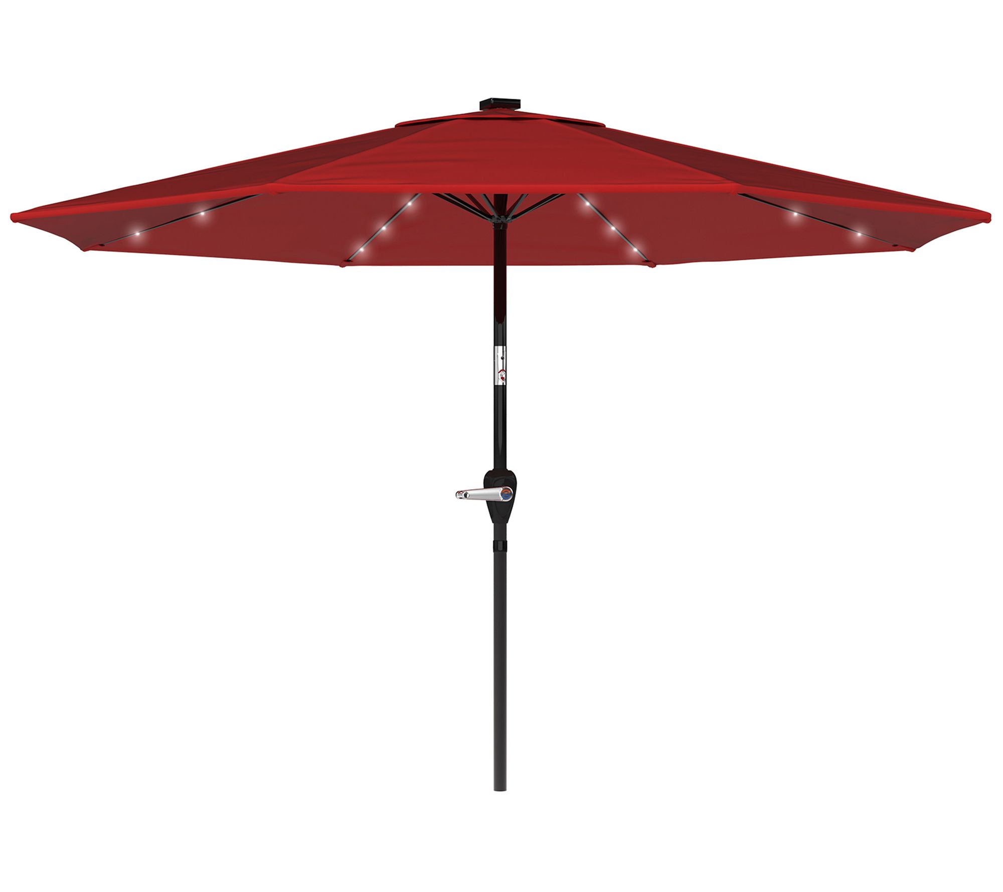 Pure Garden Patio Umbrella with Lights 10FT Out door Sun Shade