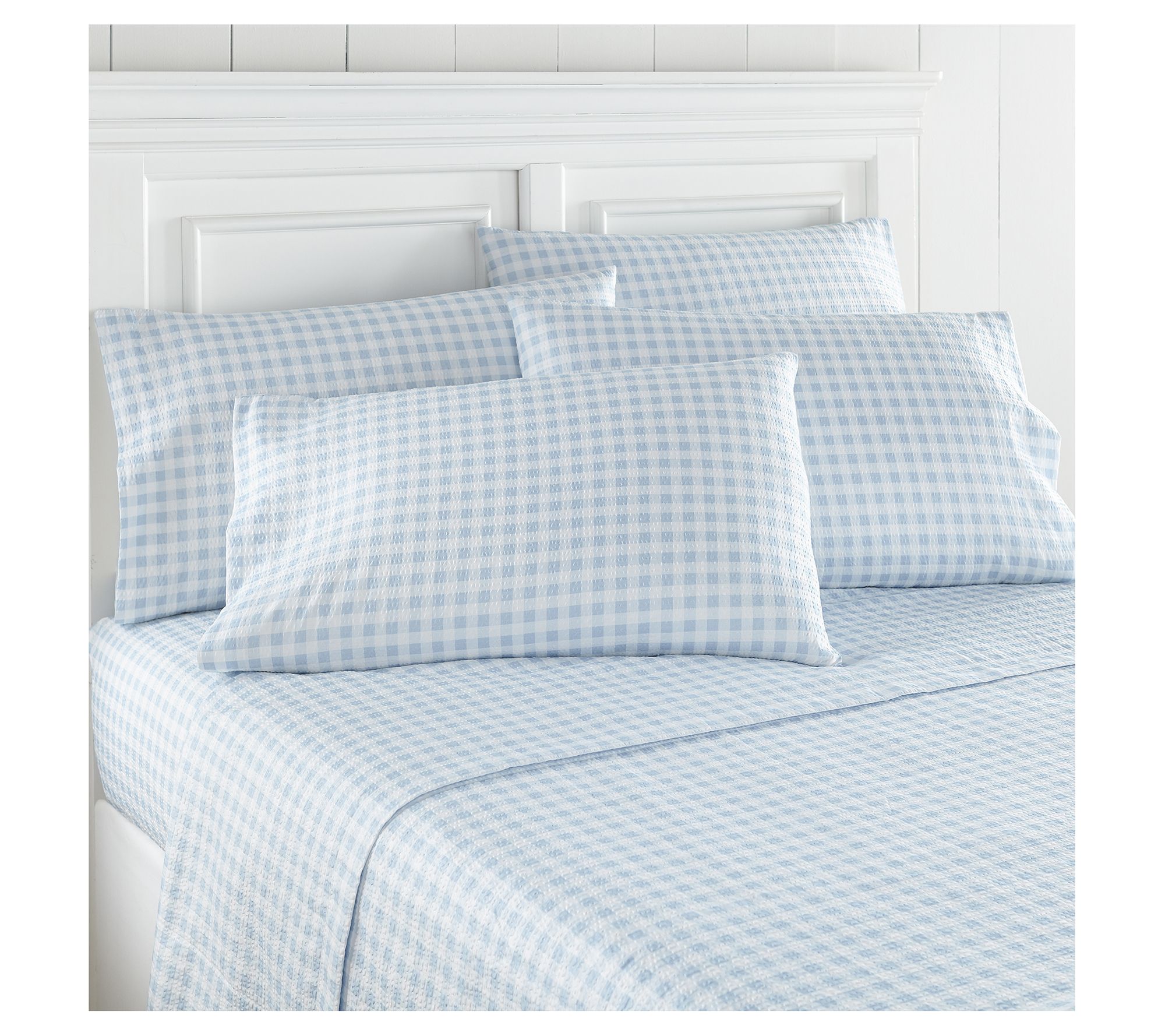 Shavel Home Cali King Seersucker Sheet Set