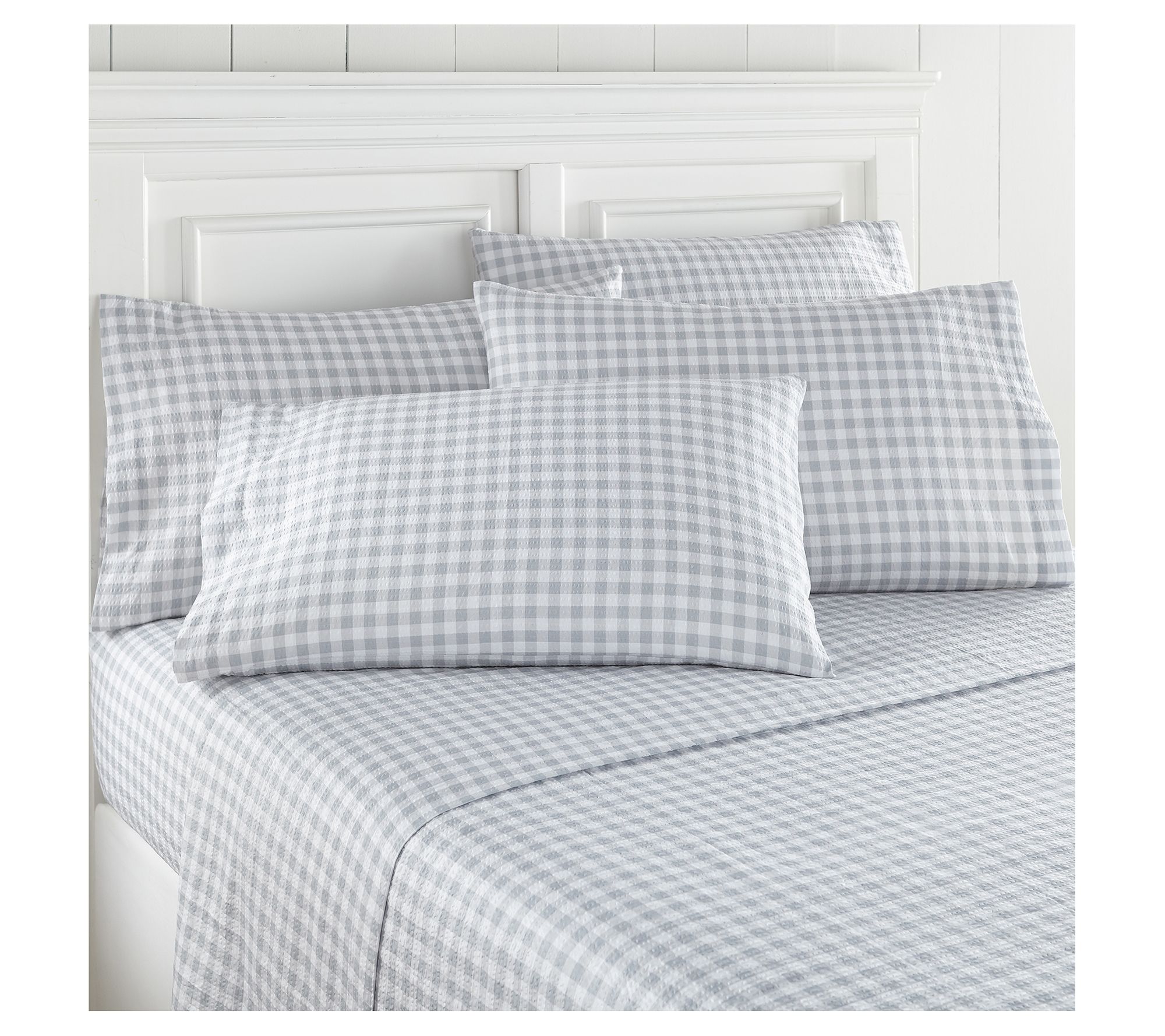 Shavel Home Cali King Seersucker Sheet Set