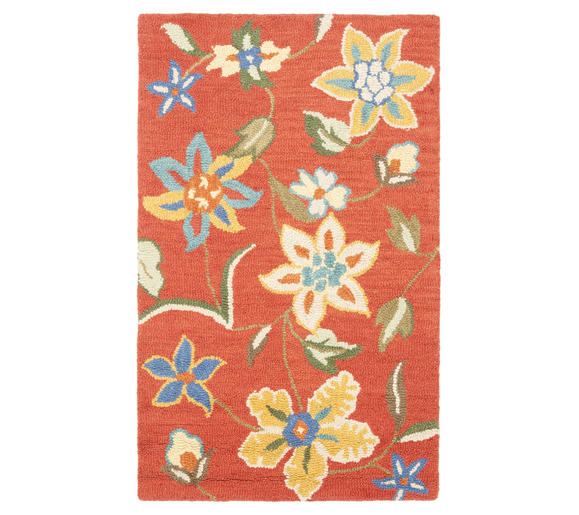 Blossom Collection BLM673 3' X 5' Rug by Valeri e