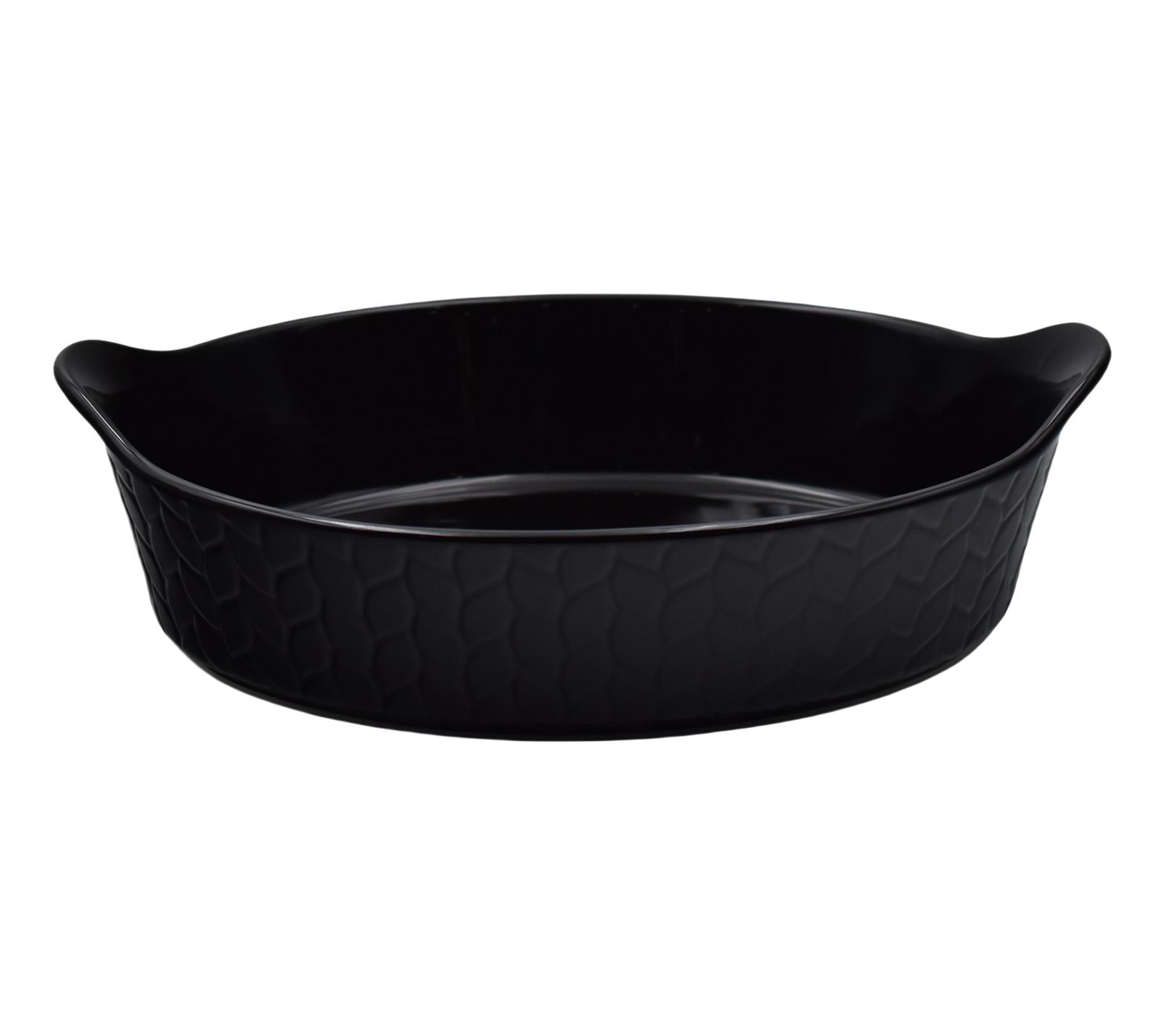 Temp-tations Carved Willow 3-qt Deep Wall Casserole Dish