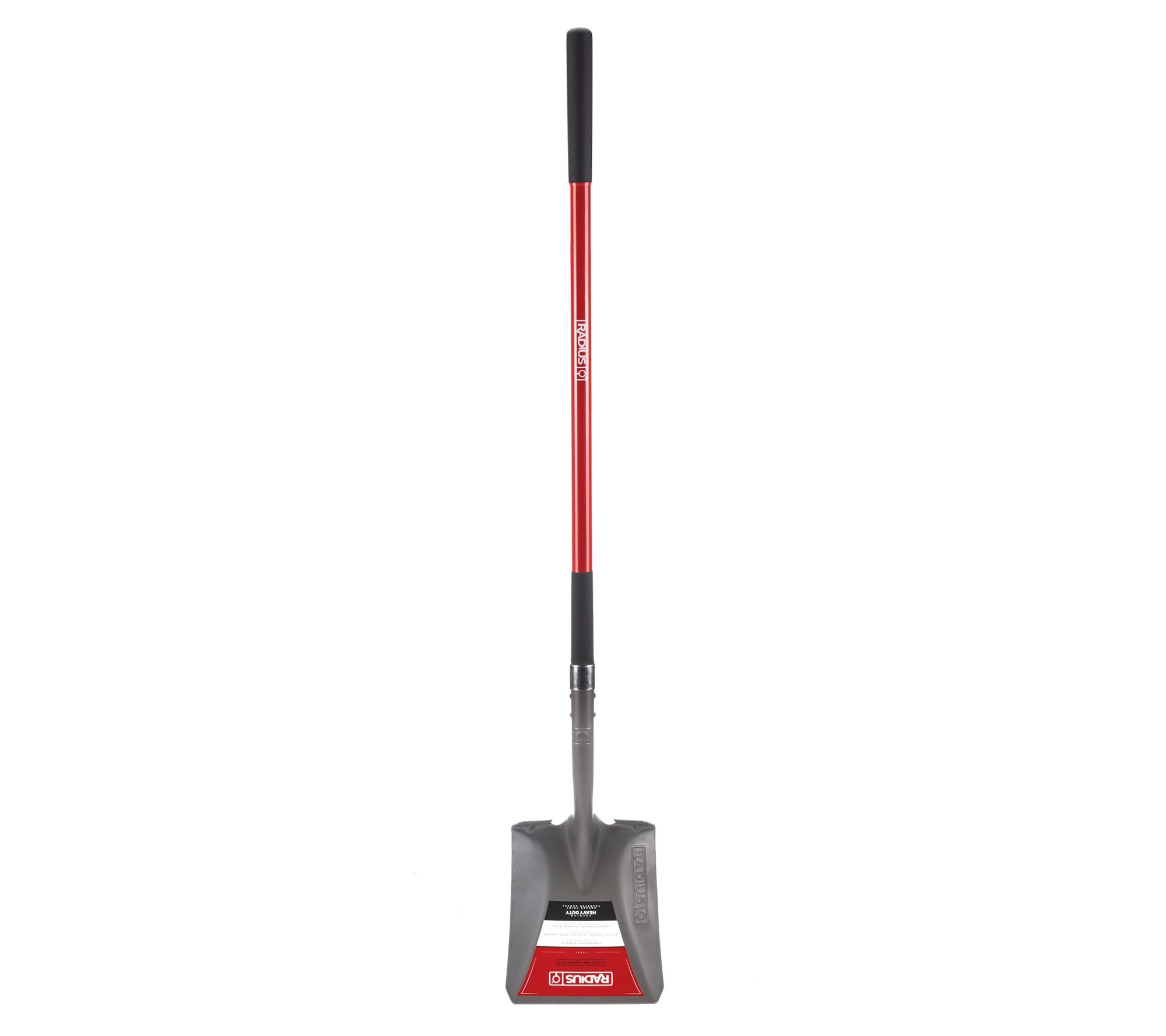 Radius Garden 58" Square-Point Shovel Fiberglas Handle