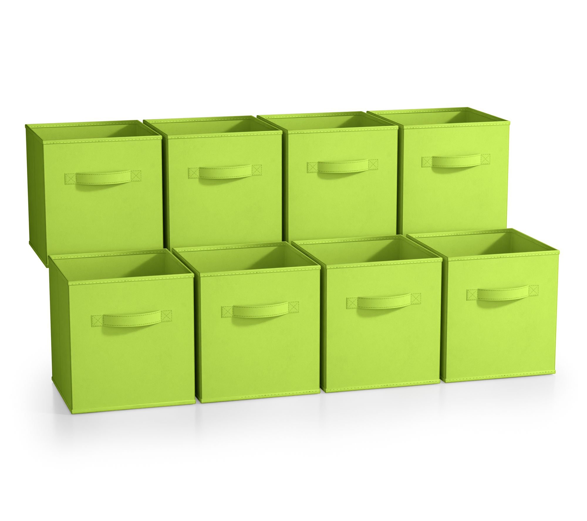 Sorbus 8 Pack 11 Inch Foldable Fabric Storage Cbes