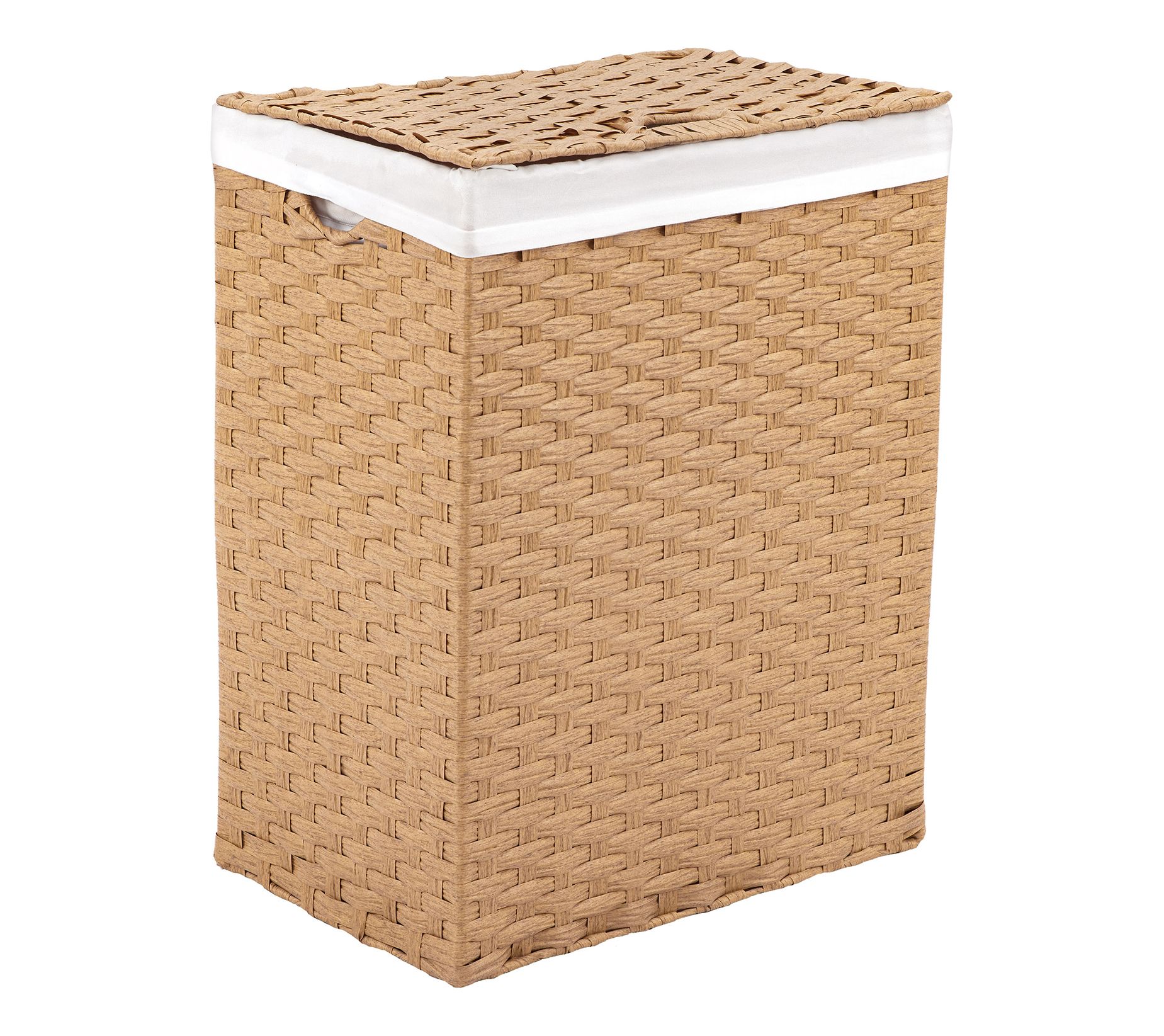 Seville Classics Lidded Laundry Hamper w/ Lining