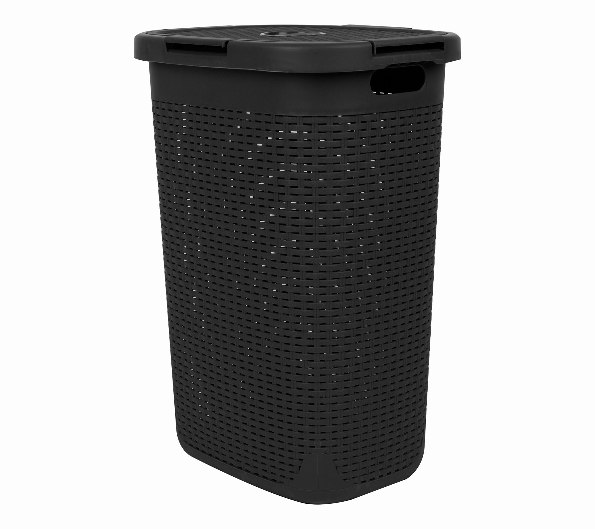 Mind Reader 60L Slim Laundry Hamper Clothes Basket with Lid