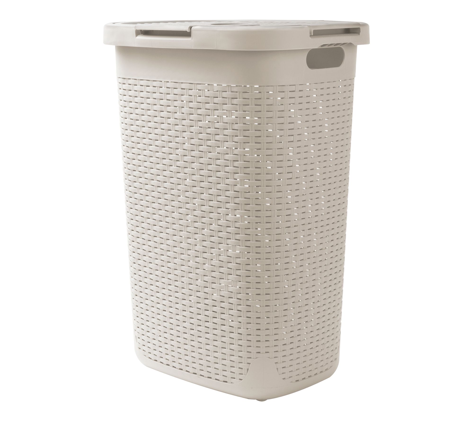 Mind Reader 60L Slim Laundry Hamper Clothes Basket with Lid