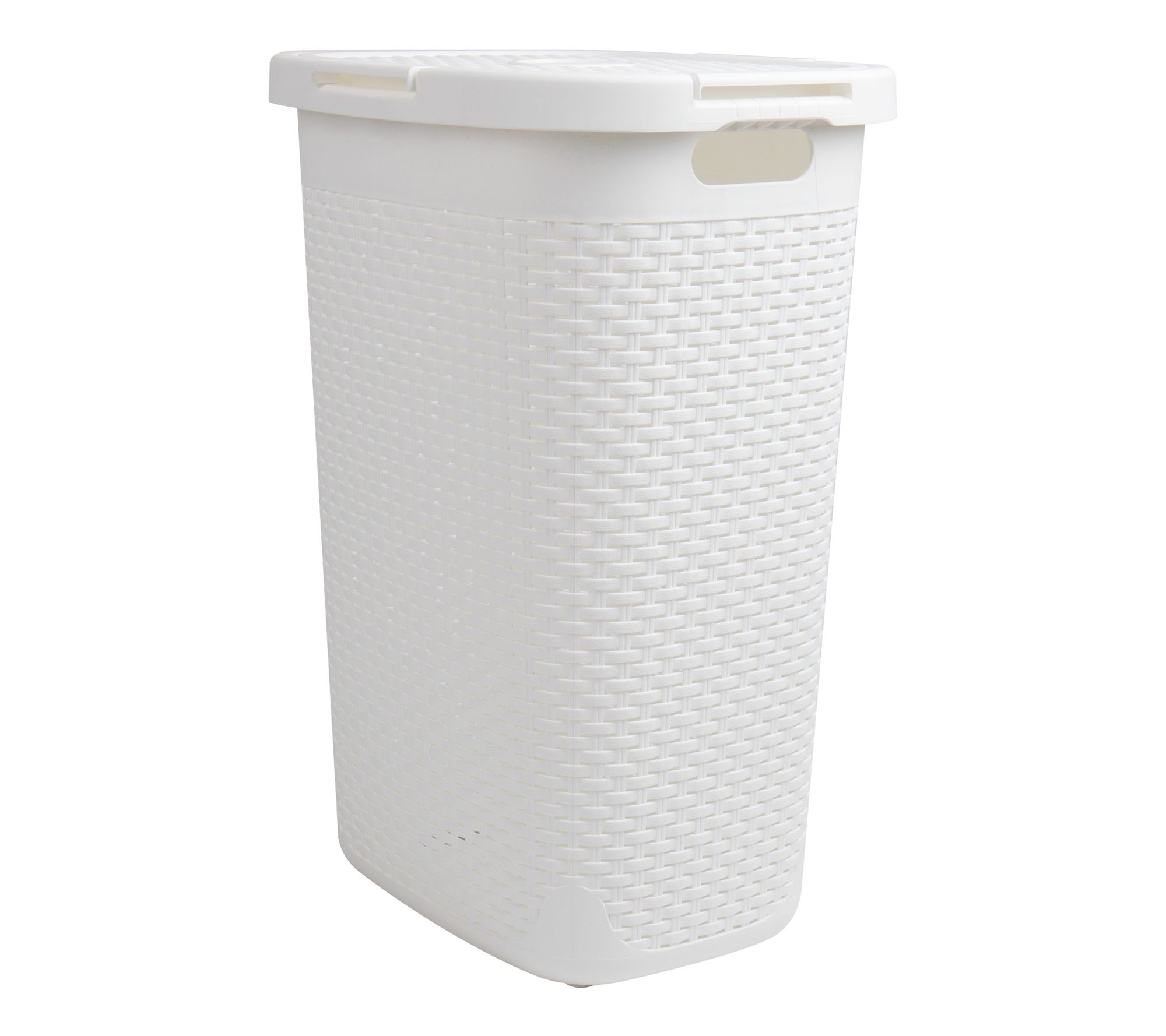 Mind Reader 60L Slim Laundry Hamper Clothes Basket with Lid