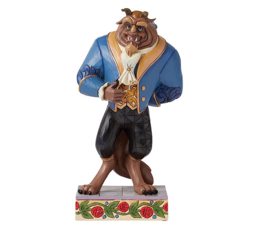 Jim Shore Disne y Traditions Be ast Figurine 10 in H