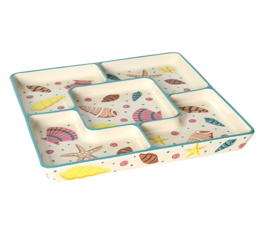 "As Is" Temp-tations Seasonal 11" x 11" Divided Server