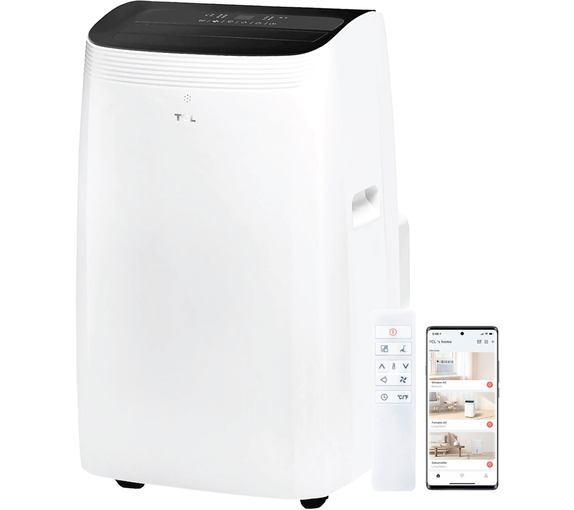 TCL 10K BTU Q-Series Portable Inverter Air Conditioner w/ Heat