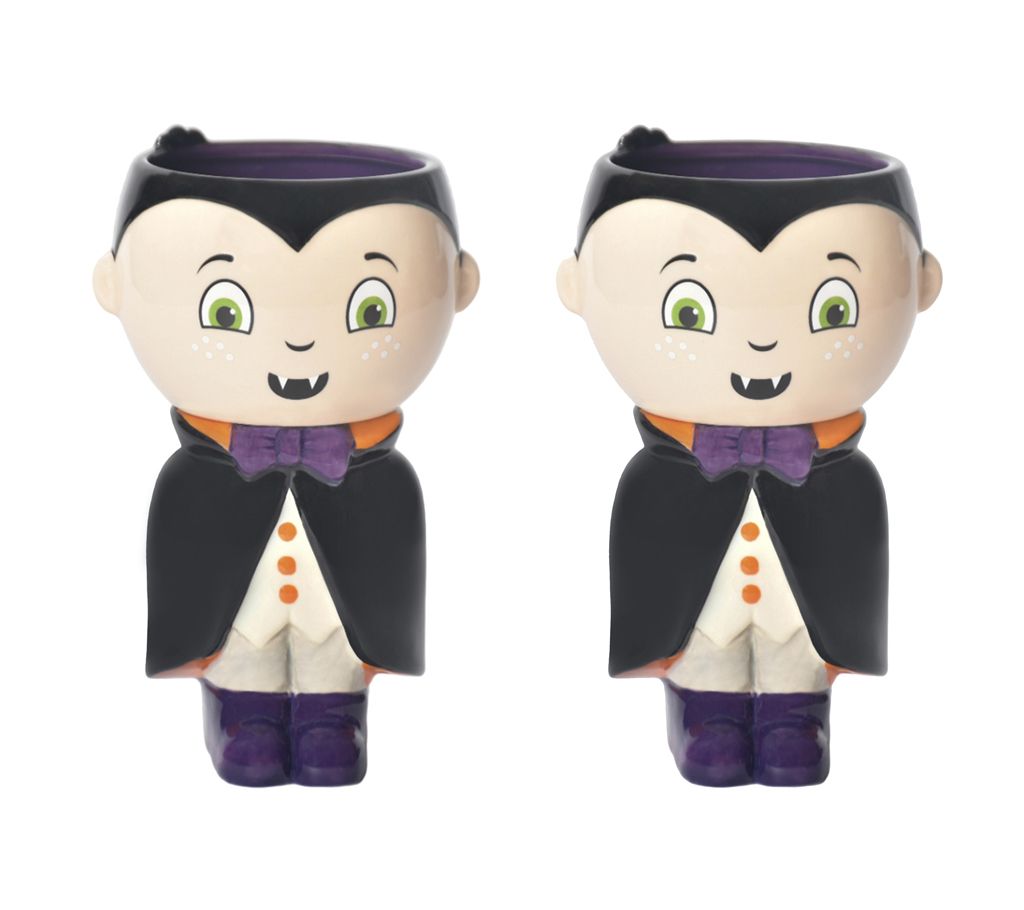 "As Is" Temp-tations Seasonal Set of (2) 8-oz Standing Bowls