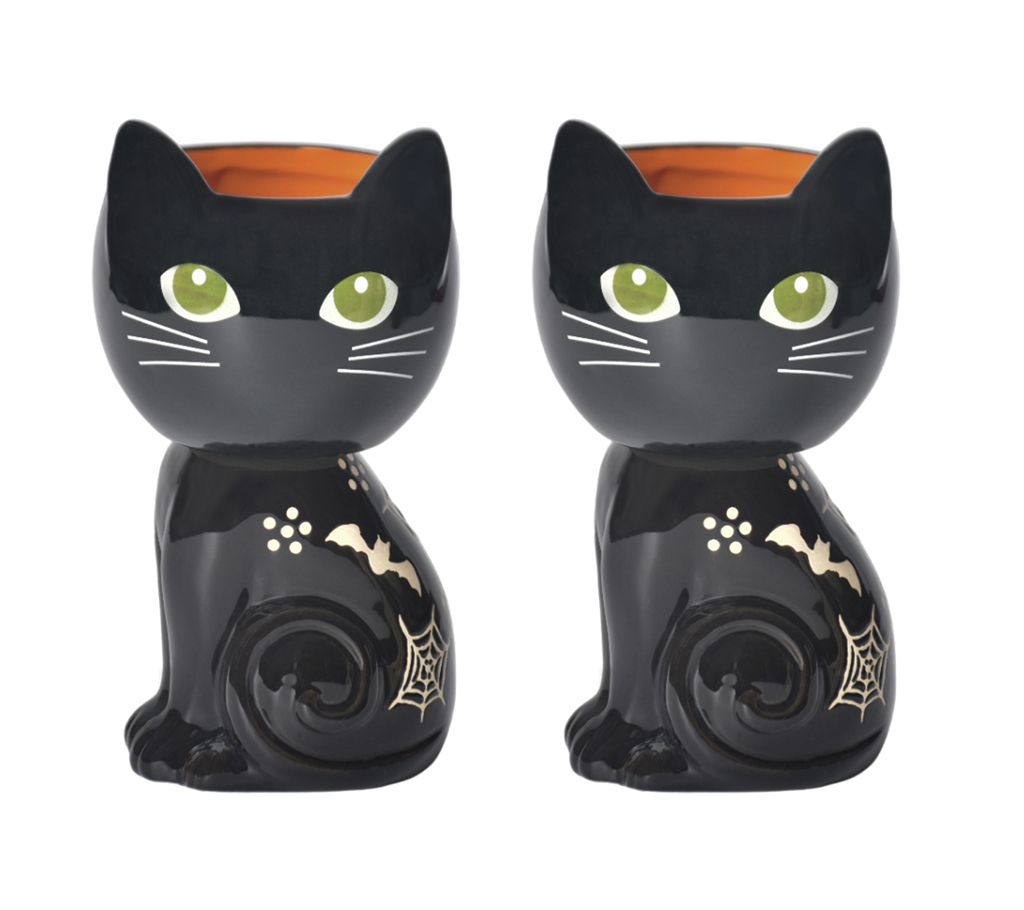 "As Is" Temp-tations Seasonal Set of (2) 8-oz Standing Bowls