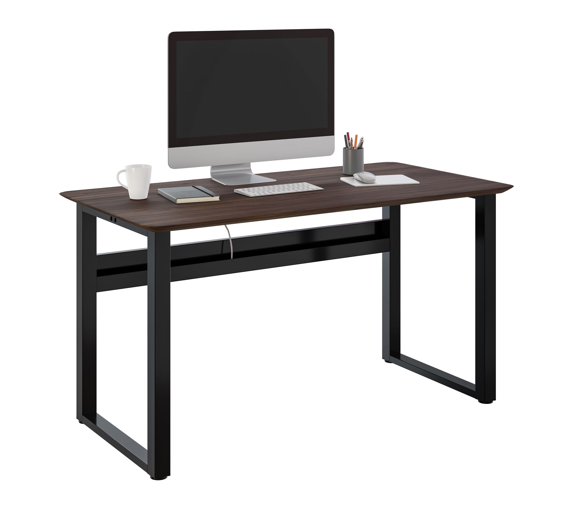 Seville Classics airLIFT Desk, 54" W x 28" D x 29" H