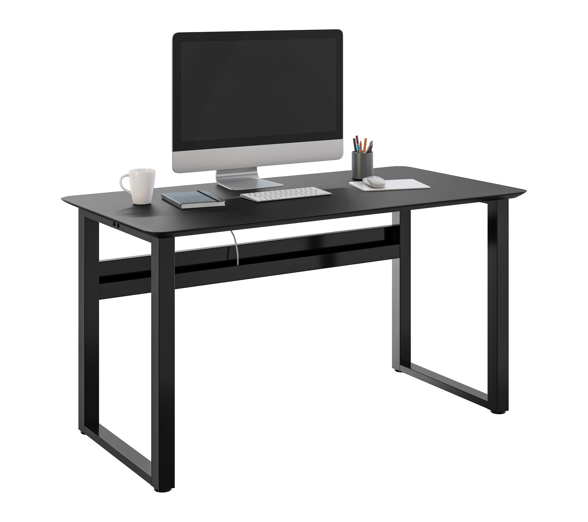 Seville Classics airLIFT Desk, 54" W x 28" D x 29" H