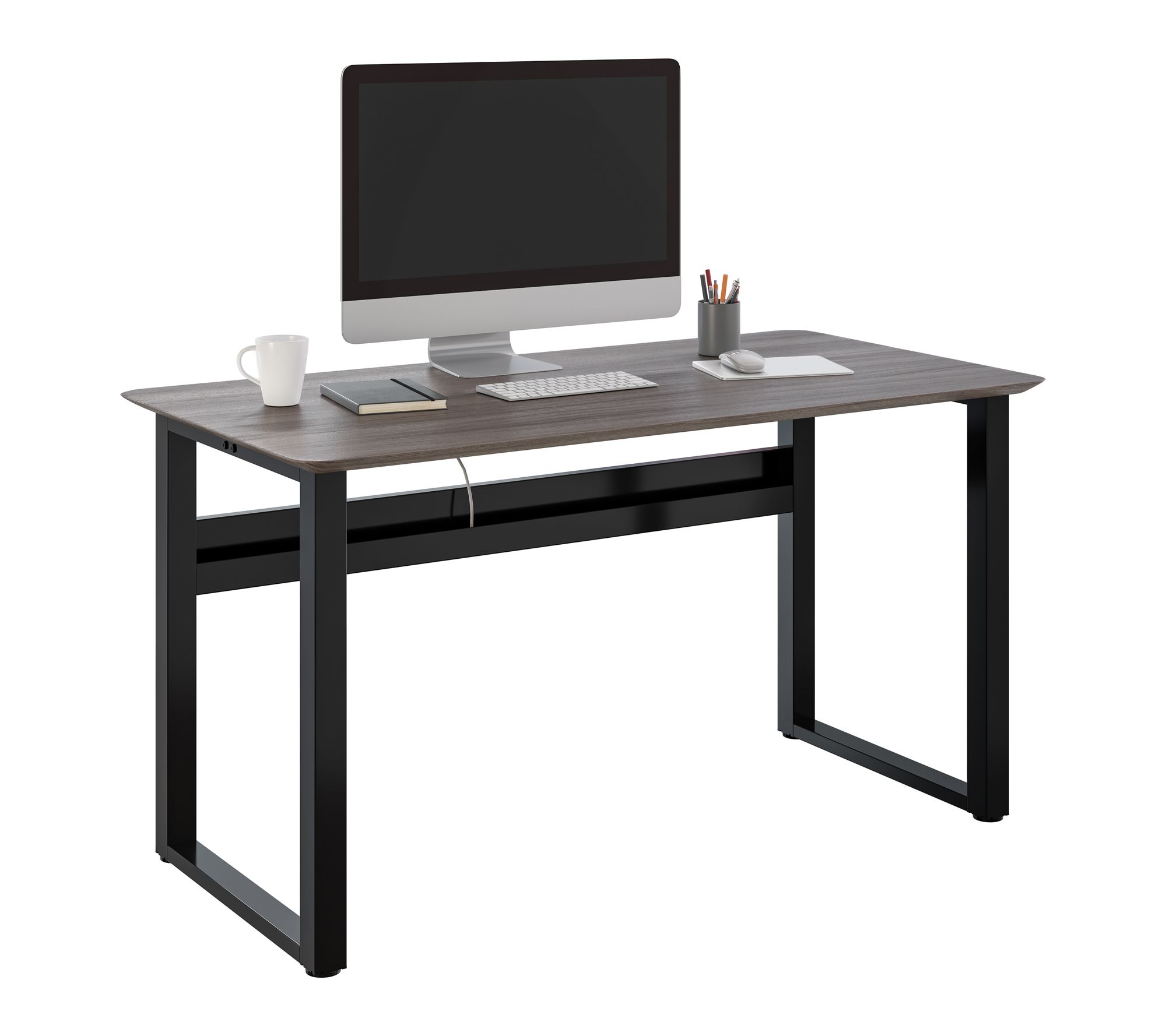 Seville Classics airLIFT Desk, 54" W x 28" D x 29" H
