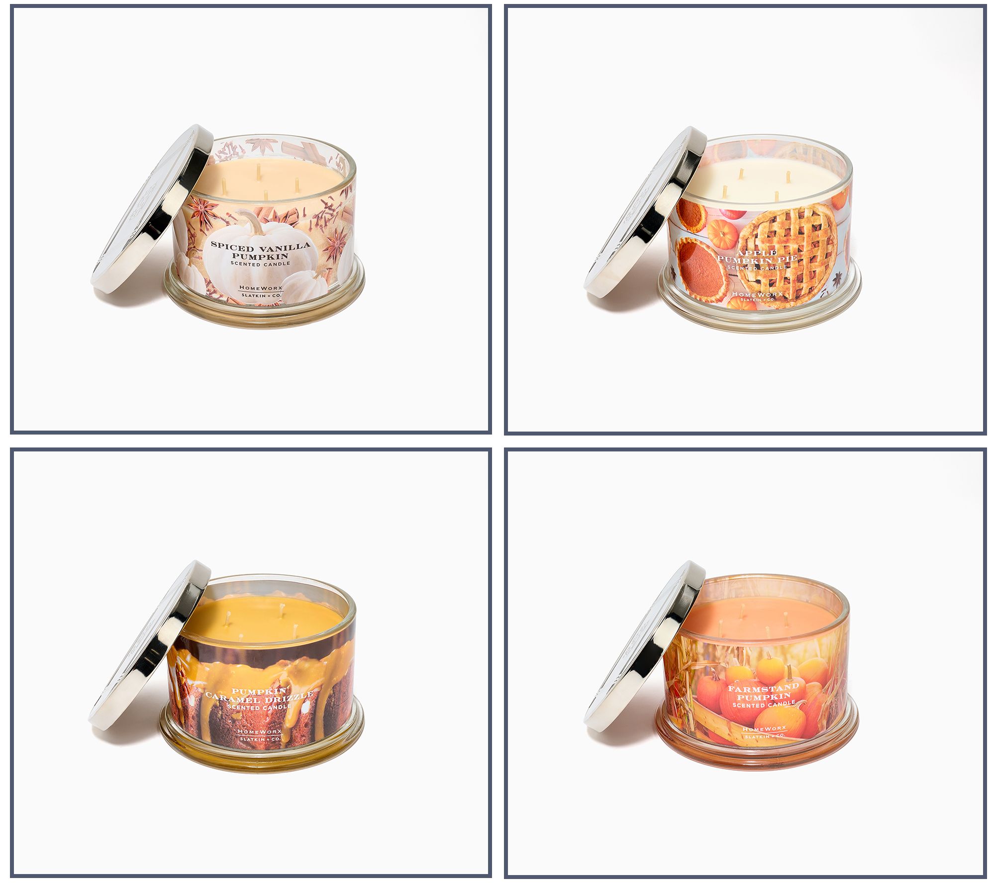 HomeWorx by Slatkin + Co. 18oz Pumpkin Lovers Candle | QVC