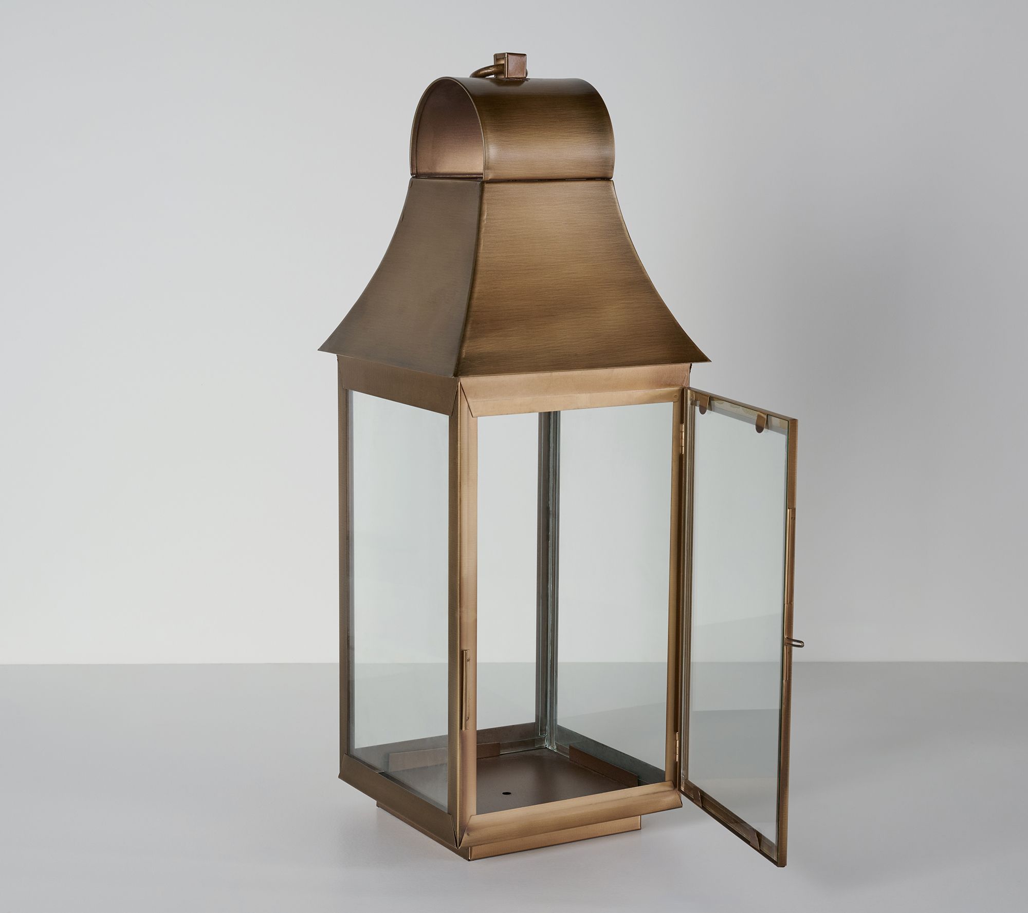 Simply Stunning 31" Brass Dickens Lantern by Janine Graff