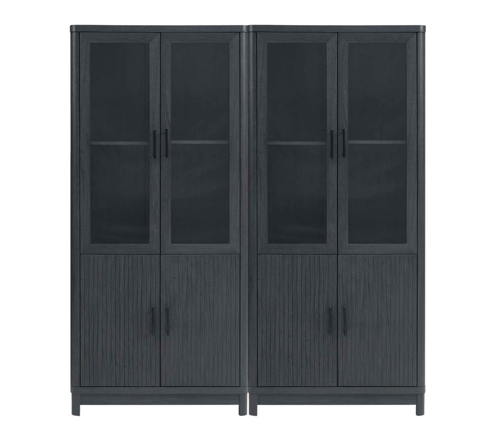 Manhattan Comfort Jodie 31" Bookcase Cabinet -Set of 2