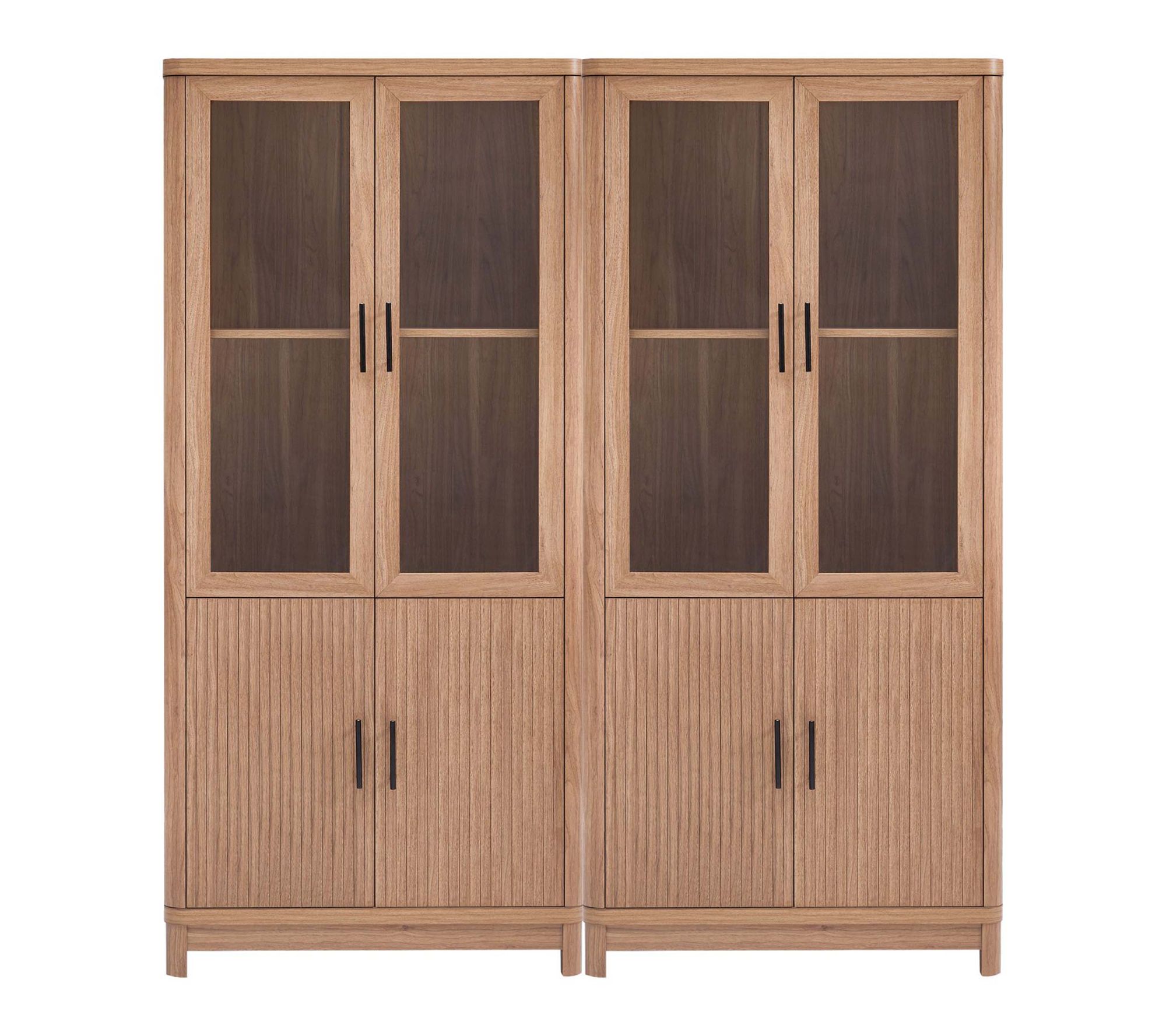 Manhattan Comfort Jodie 31" Bookcase Cabinet -Set of 2