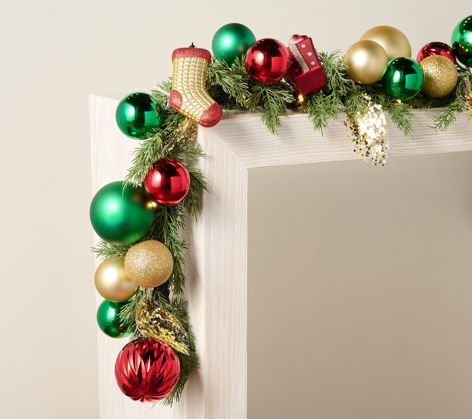 "As Is " Kringle Express 72" LED Shatterproof Ornament
