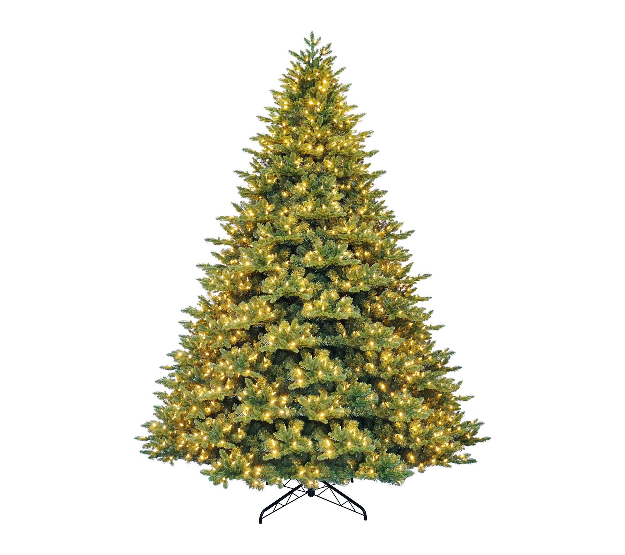 Puleo 12' Pre -Lit Artificial Noble Fir Tree