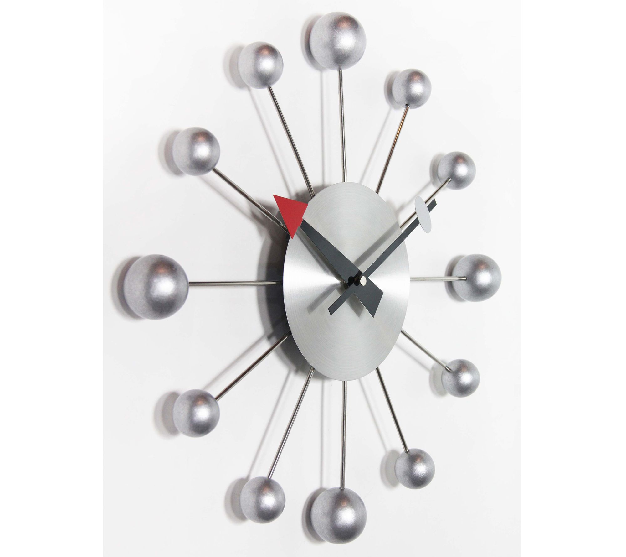 Infinity Instruments Orb Spoke Starburst Wall Clock, 15"