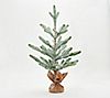 Home Reflections 30" Tabletop Tree with Burlap Base