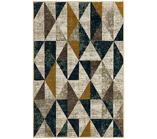 Scott Living Absolute Teal 2'6" x 3'9" Area Rug
