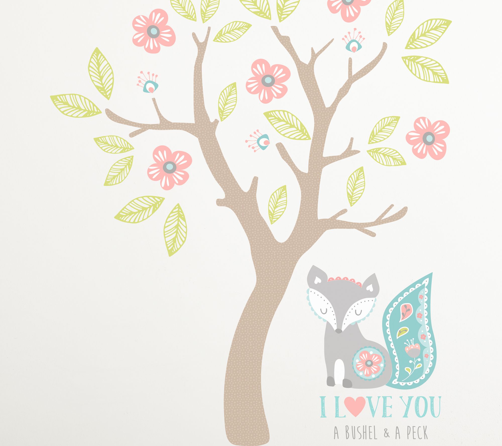 Levtex baby shop bailey wall decals