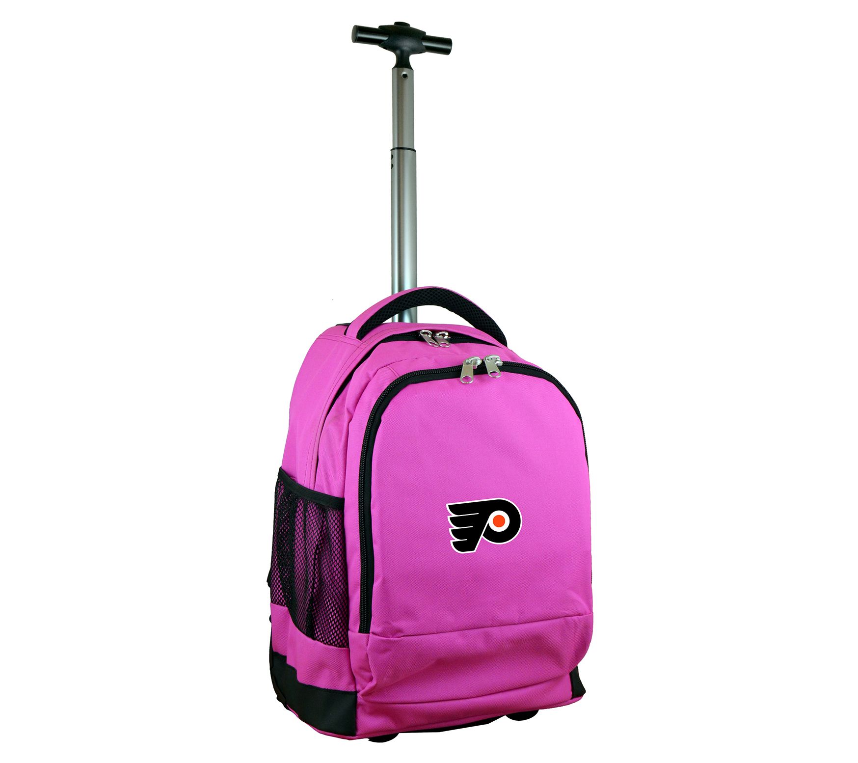 Mojo Licensing NHL 19" Premium WheeledBackpack, Pink