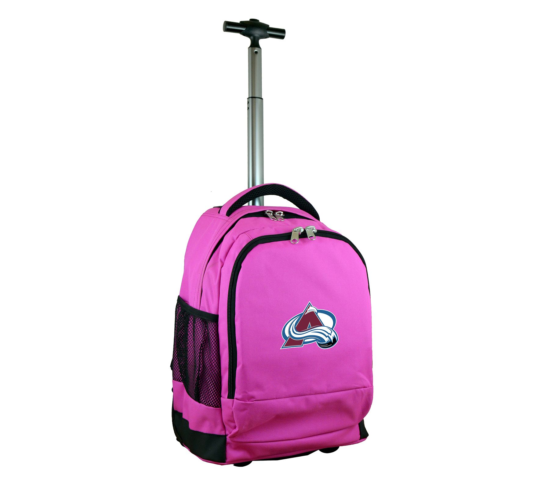 Mojo Licensing NHL 19" Premium Wheeled Backpack, Pink
