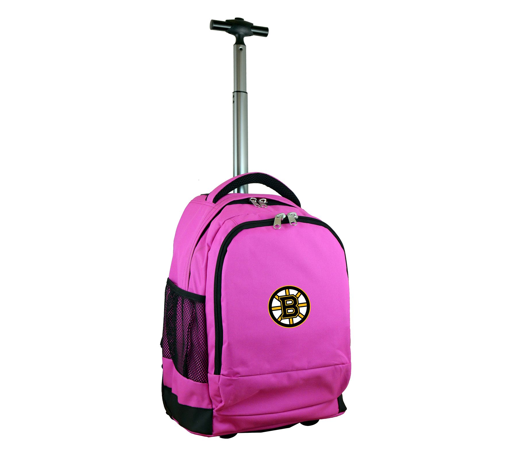 Mojo Licensing NHL 19" Premium Wheeled Backpack, Pink