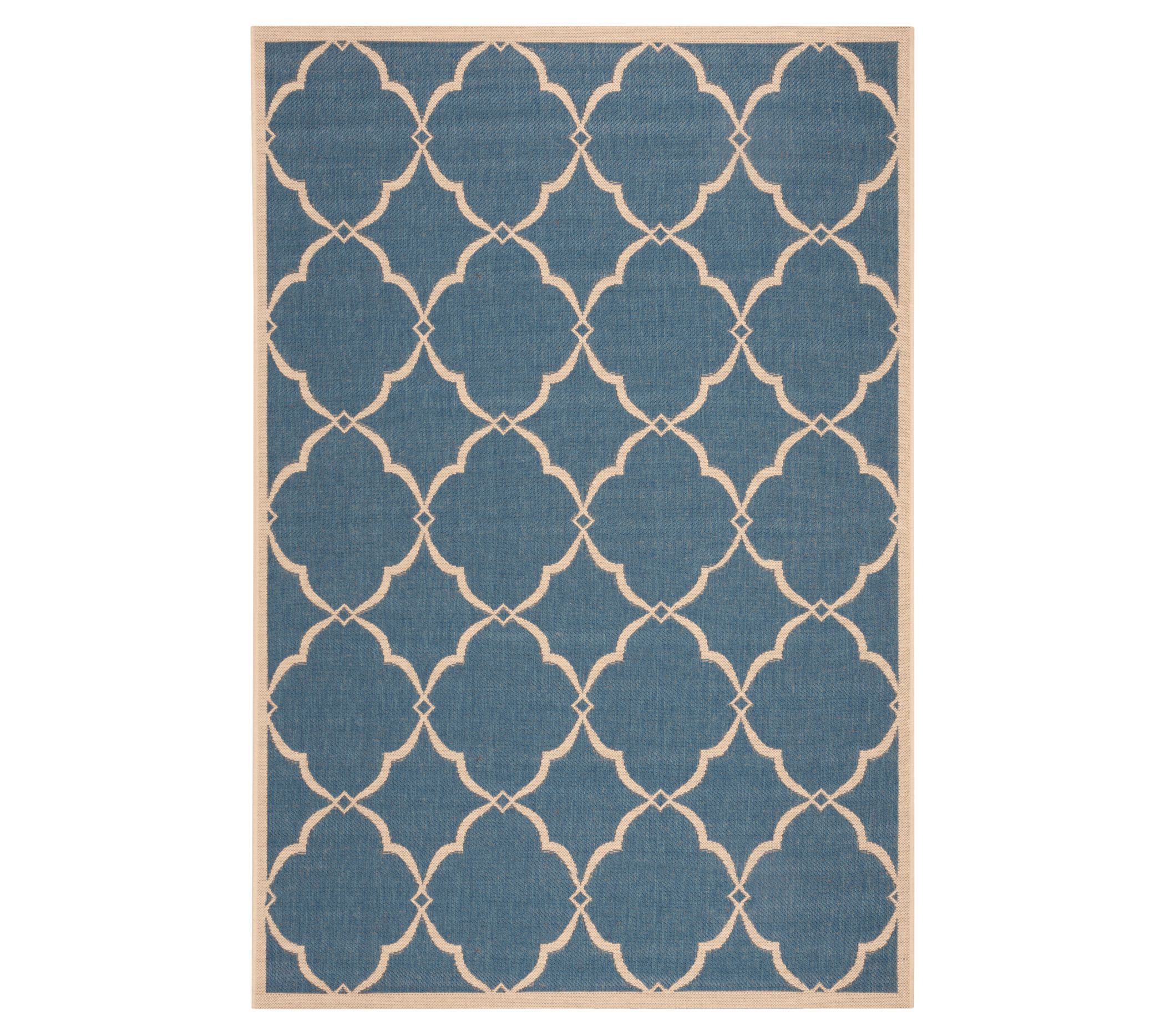Beach House 125 Col. 5'3" x 7'6" Outdoor Rug byValerie