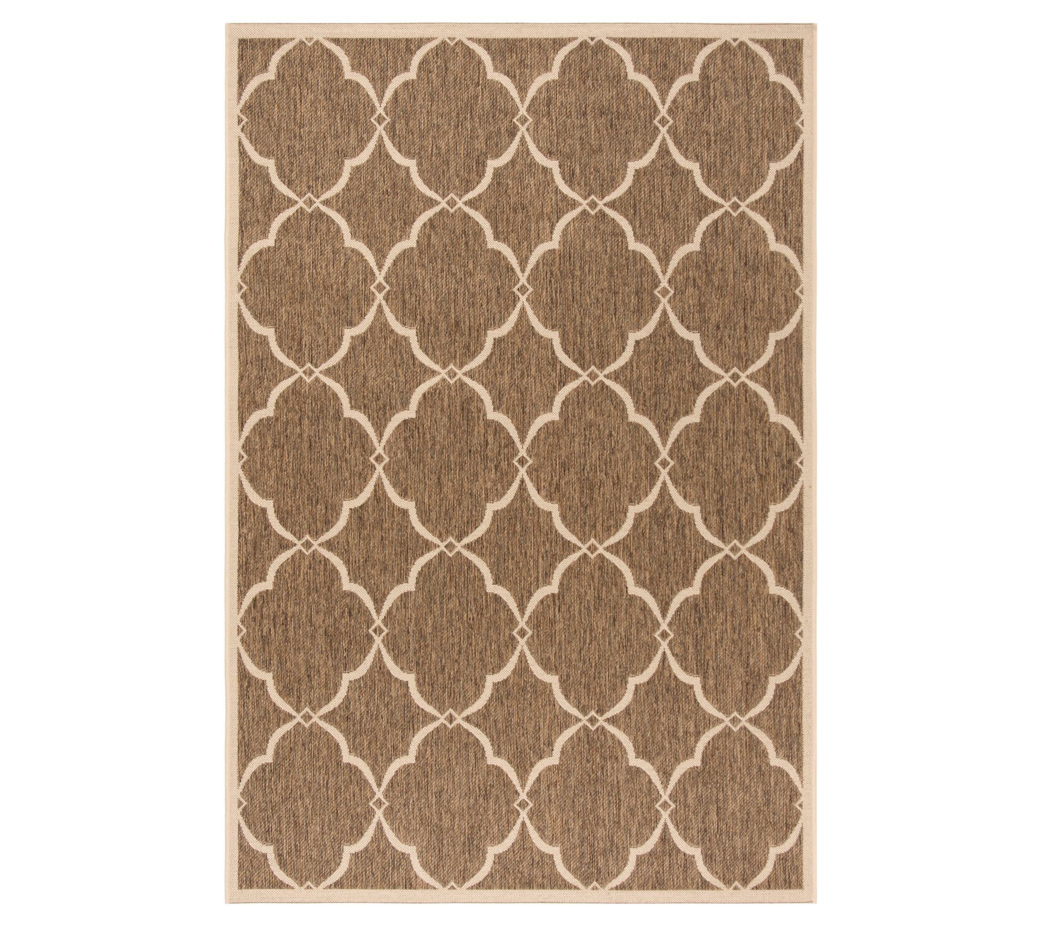 Beach House 125 Col. 5'3" x 7'6" Outdoor Rug byValerie