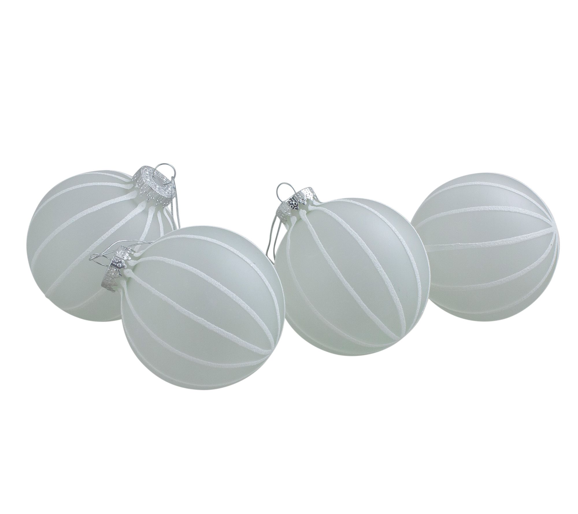 Northlight Clear Ornaments Set of 4