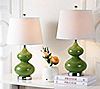 Safavieh Set of 2 Eva Double Gourd Table Lamps, 2 of 3