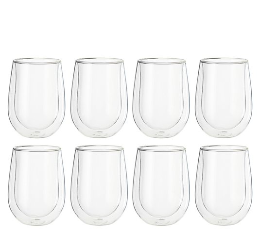 ZWILLING Sorrento 10-oz Stemless White Wine Glass Set of 8