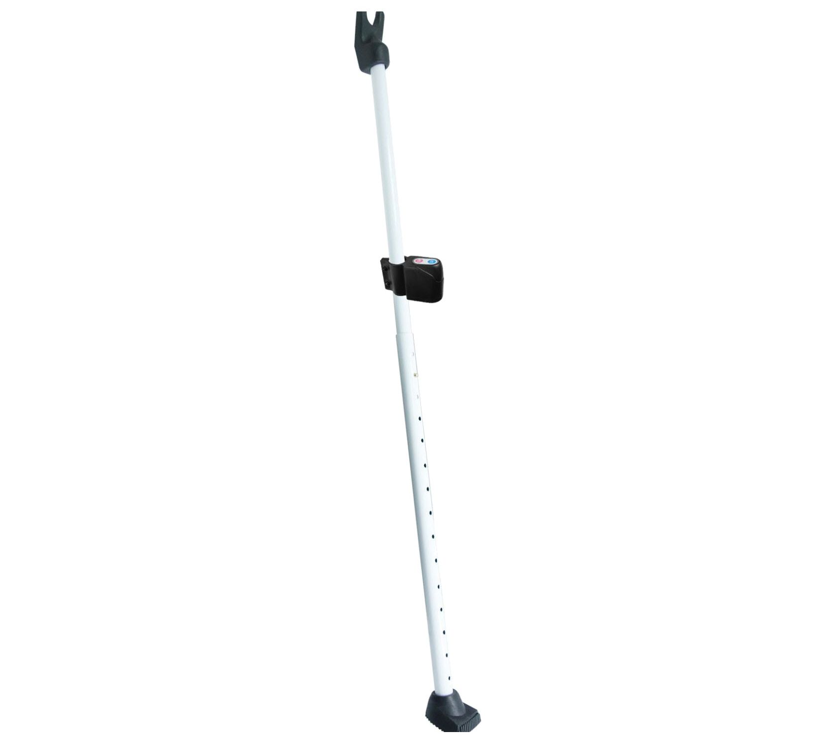 48" Adjustable Door Knob & Sliding Door Security Bar Siren