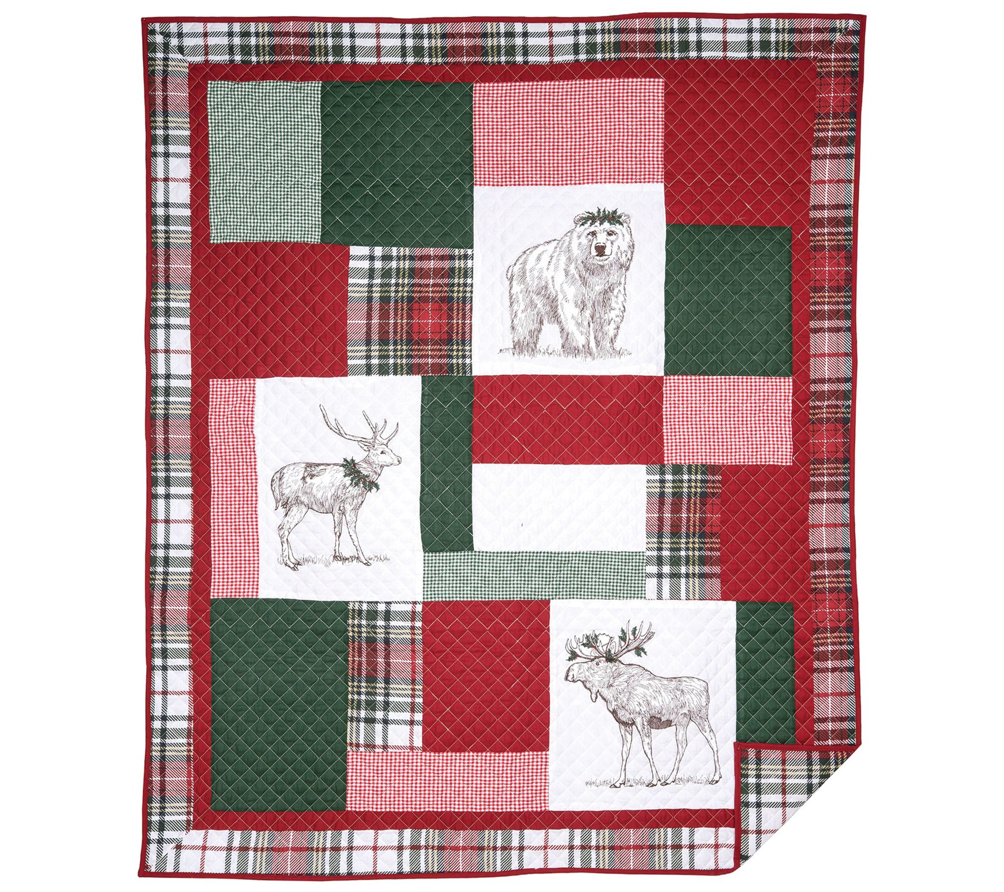 C&F Home Lennox Holly Throw