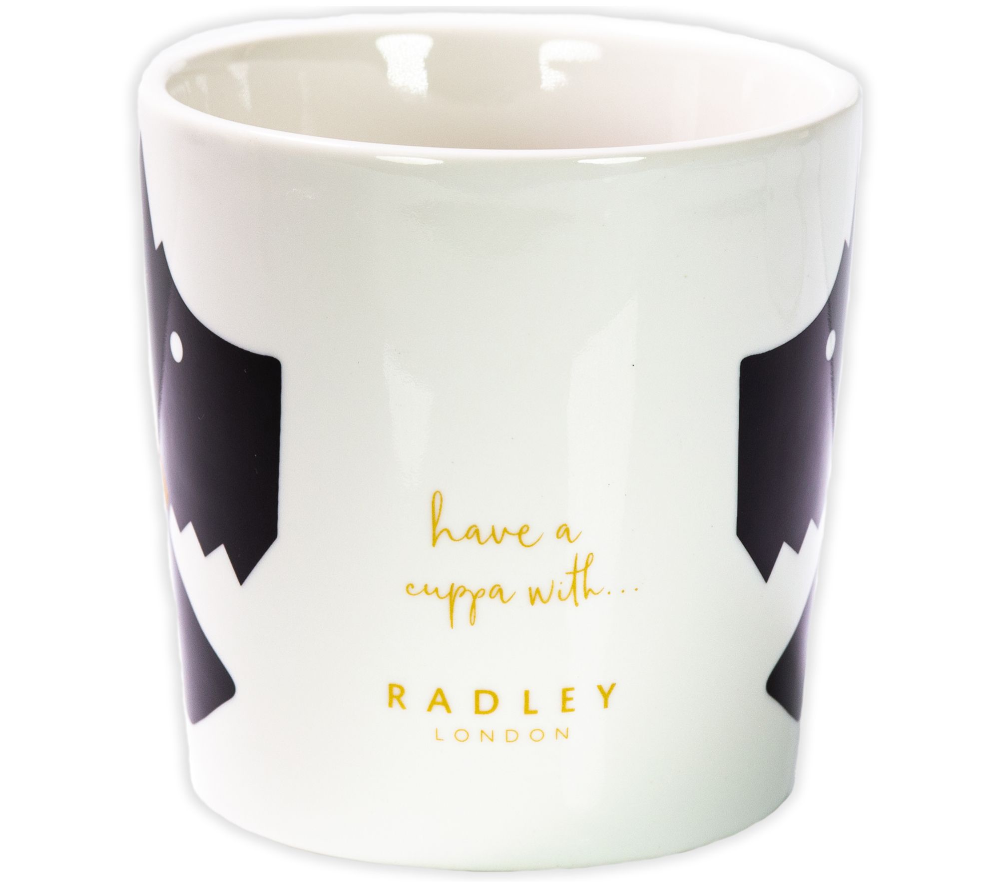 Radley London Light and Dark 12 fl oz.Ceramic Mug