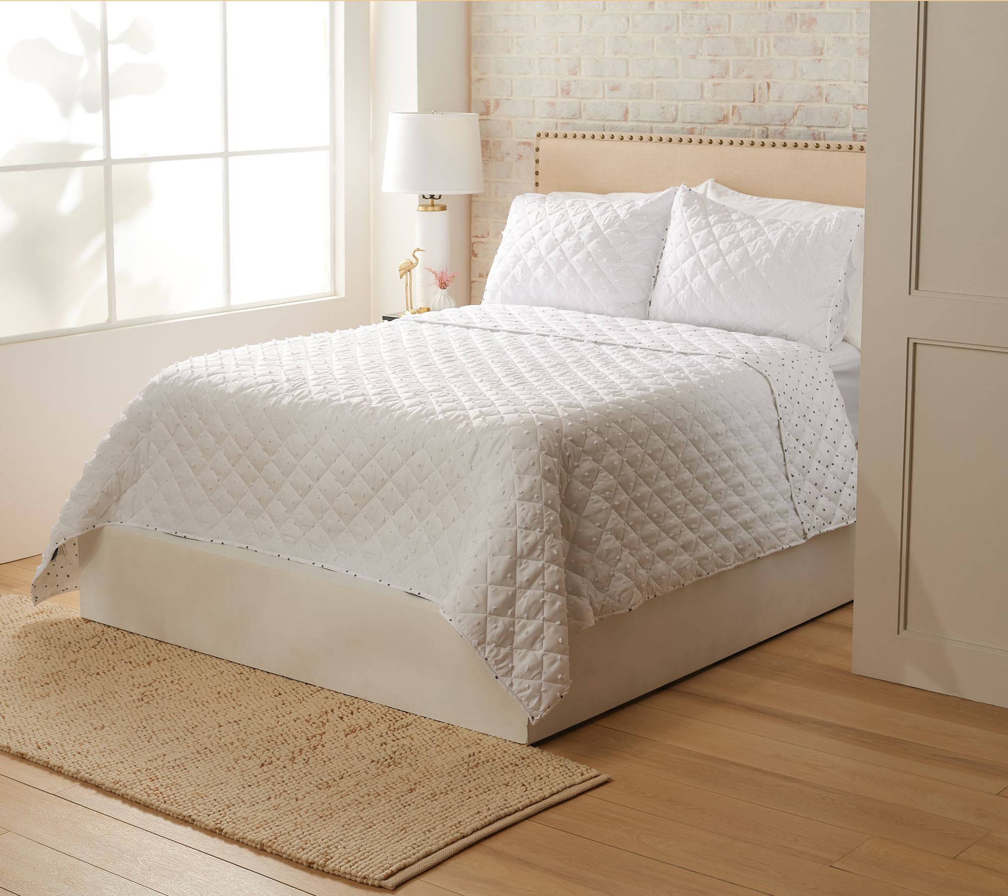 Sunbeam 54 x 20 Quilted Plush Heated Body Pillow on QVC 