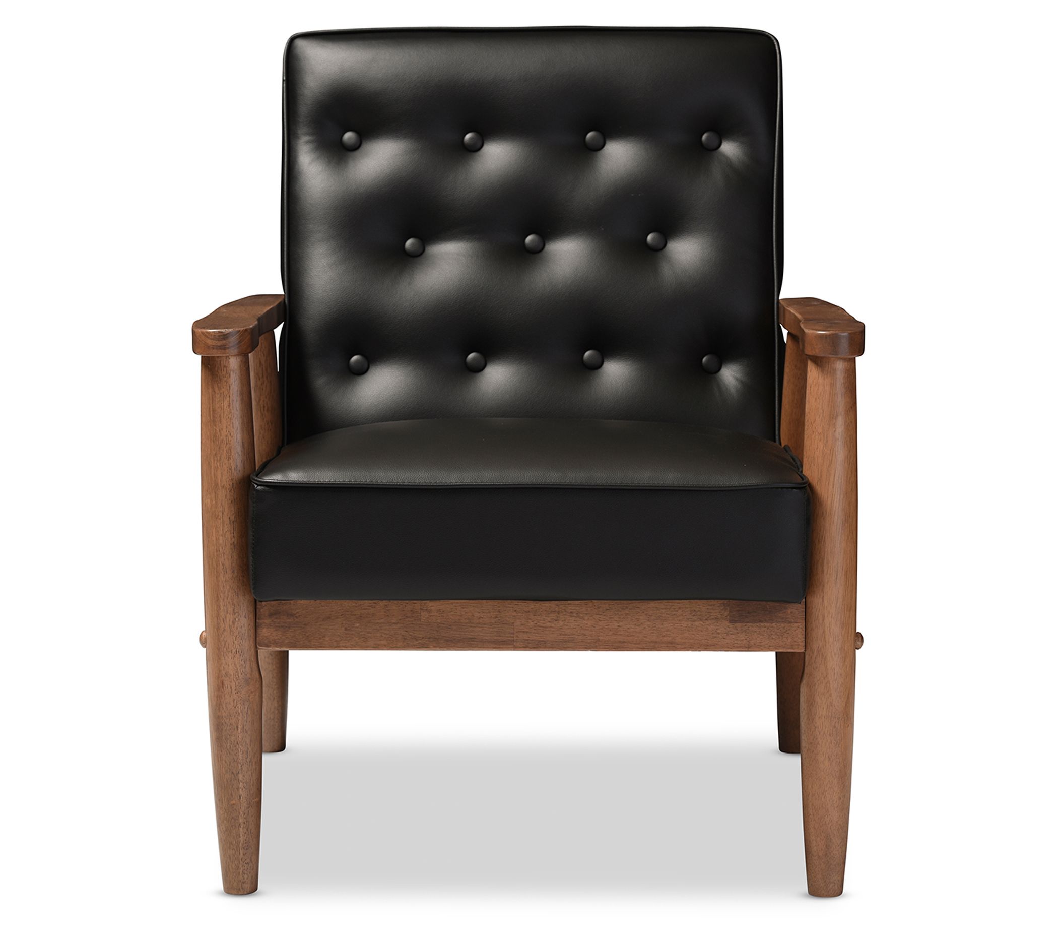 Sorrento Mid-Century Retro Modern Upholstered Lounge Chair