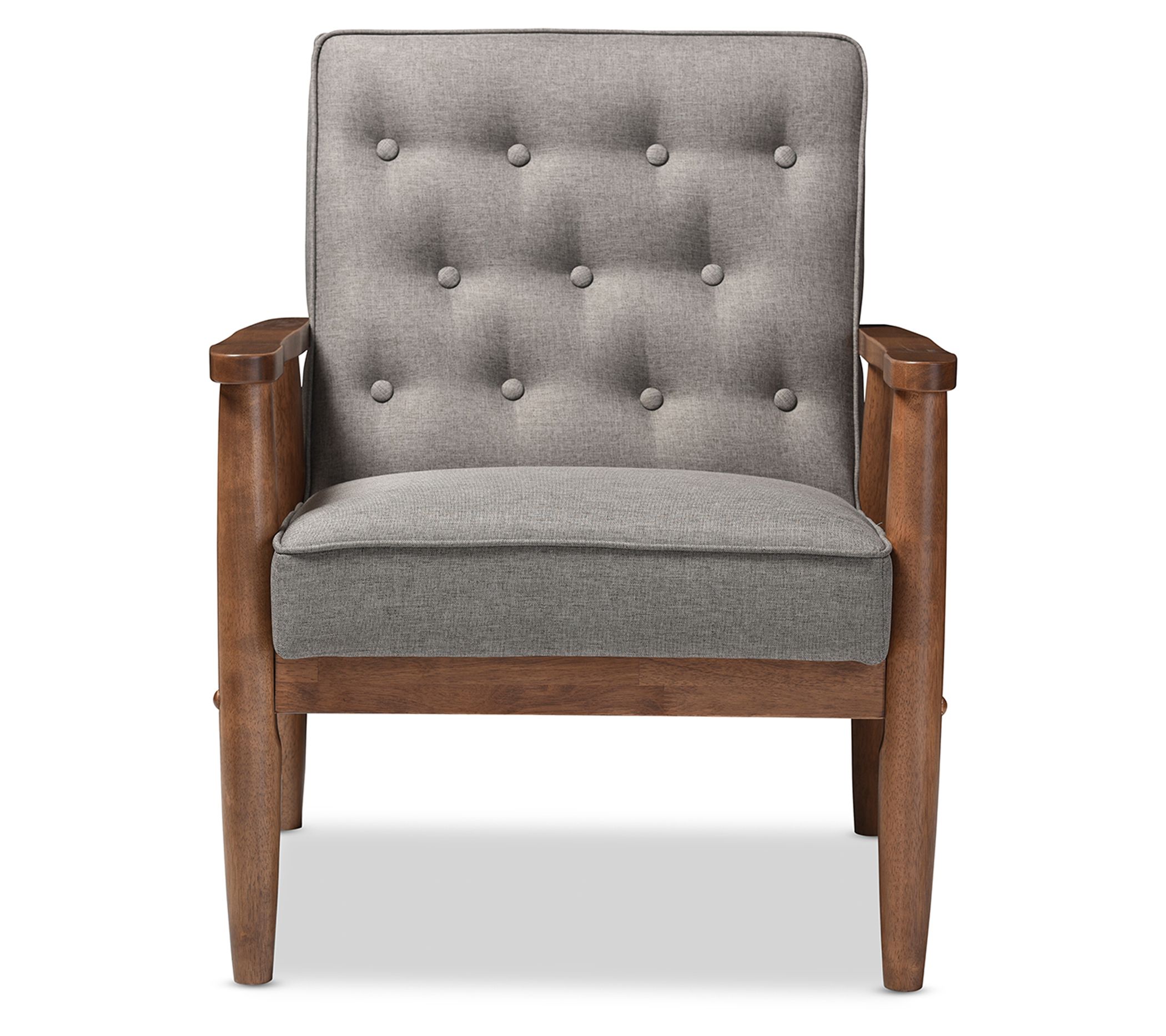 Sorrento Mid-Century Retro Modern Upholstered L ounge Chair
