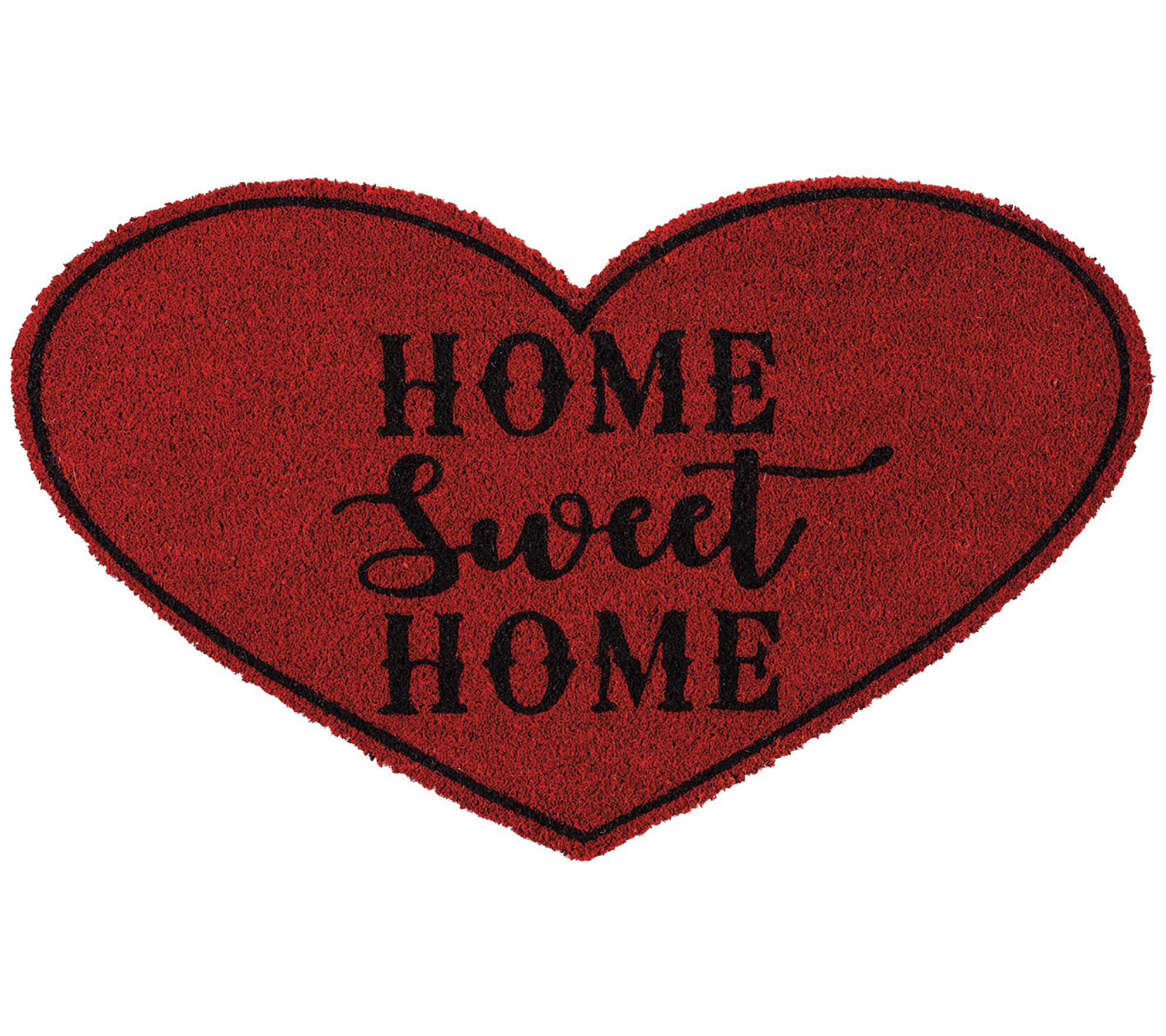 Design Imports Home Sweet Home 17" x 29" Heart Doormat