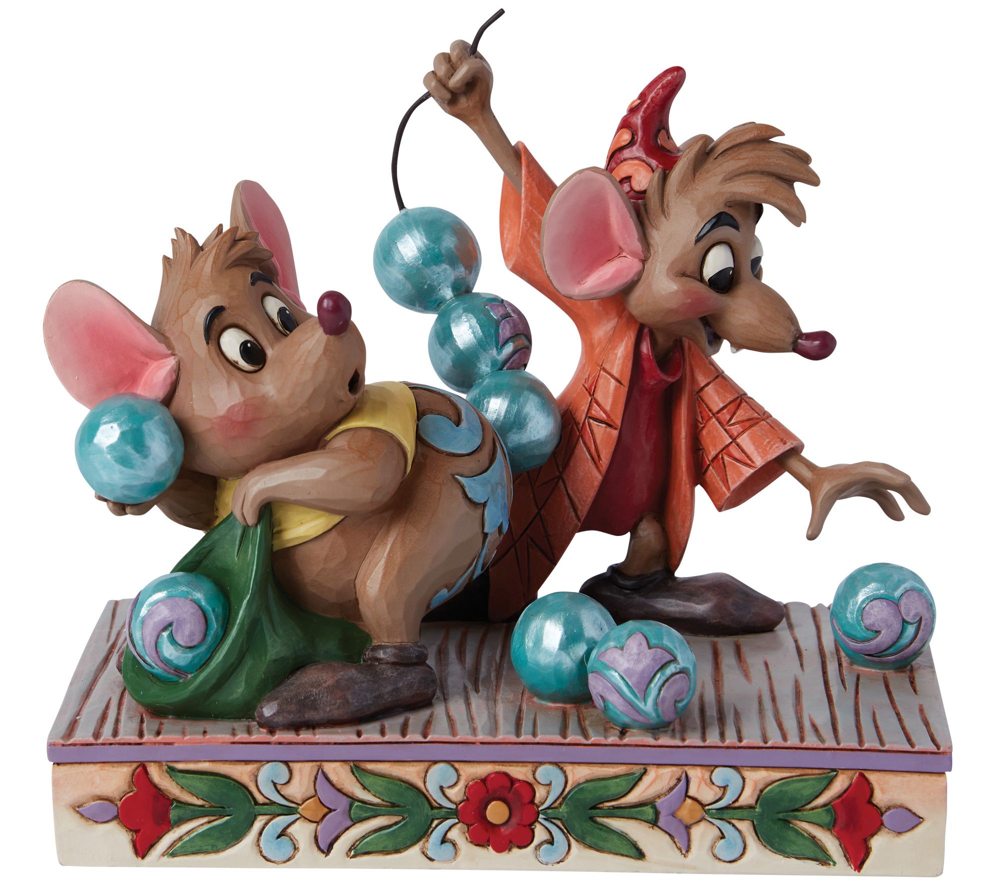Disney Traditions Jaq and Gus Figurine