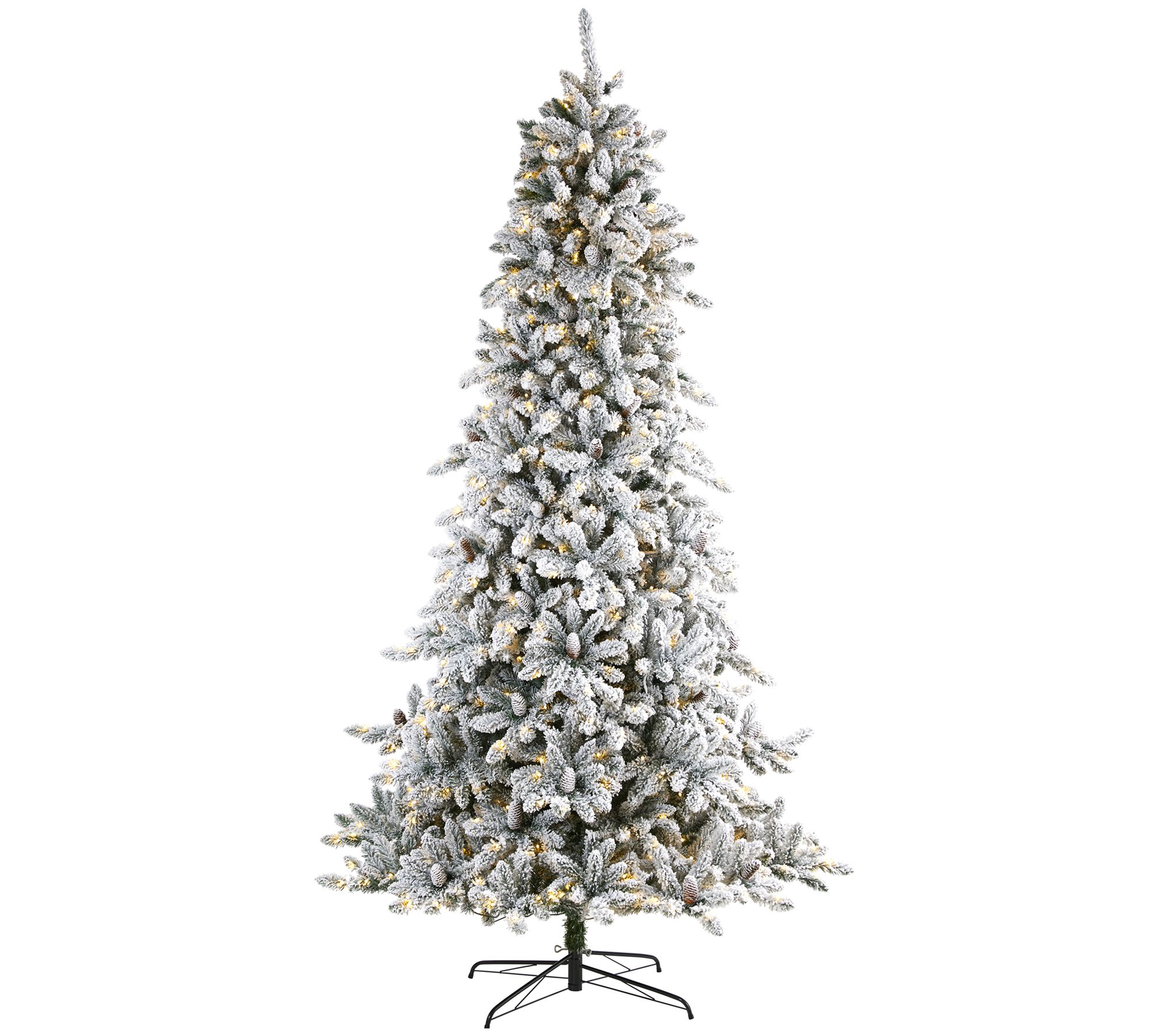 Nearly Natural 9' Tree with Pinecones