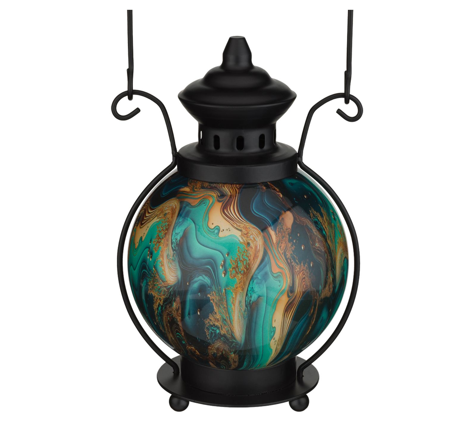 Regal Art & Gift Swirl LED Lantern - Green