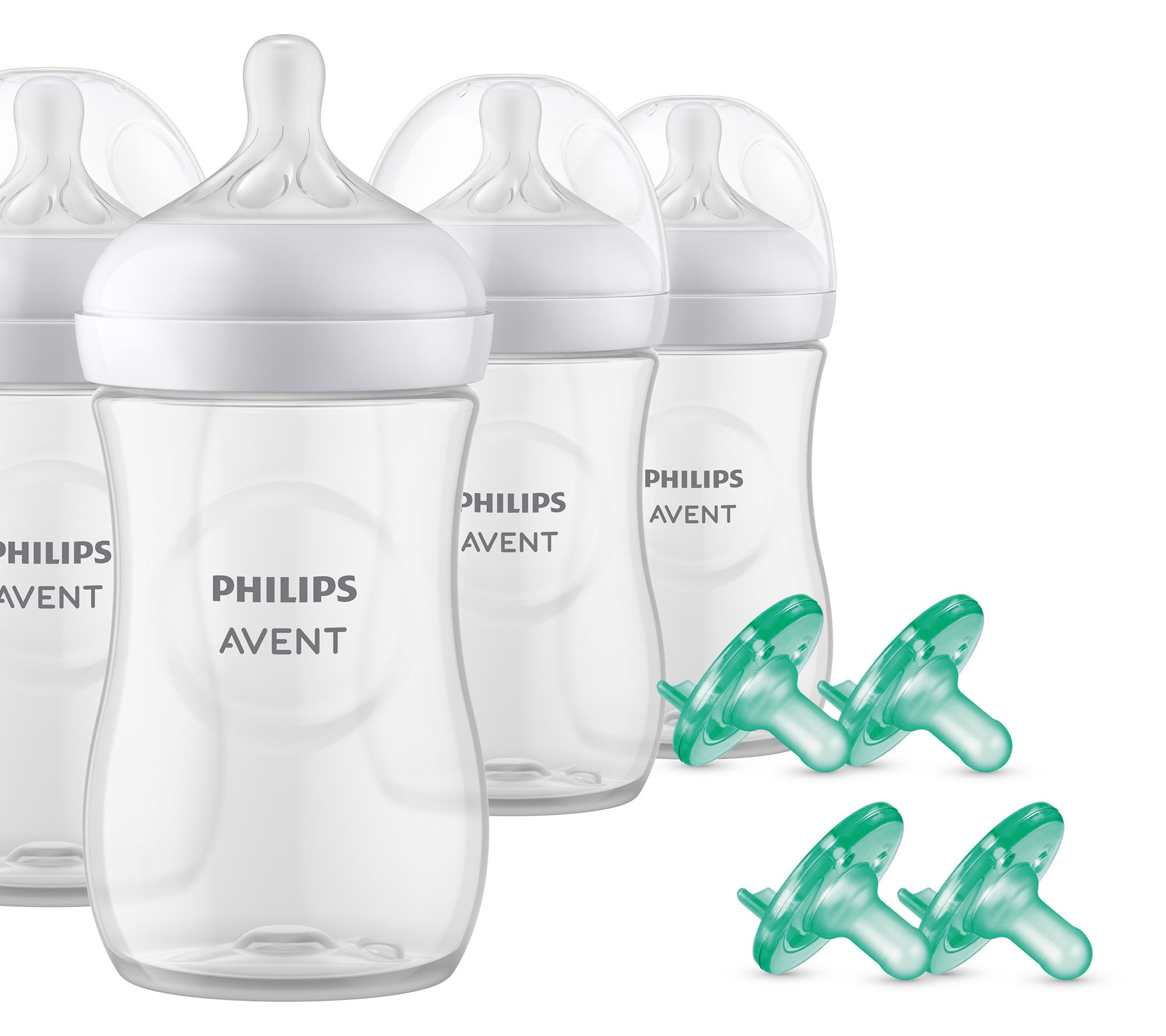 Philips Soothie Pacifier 0-3m + Natural Response Nipple Bottle
