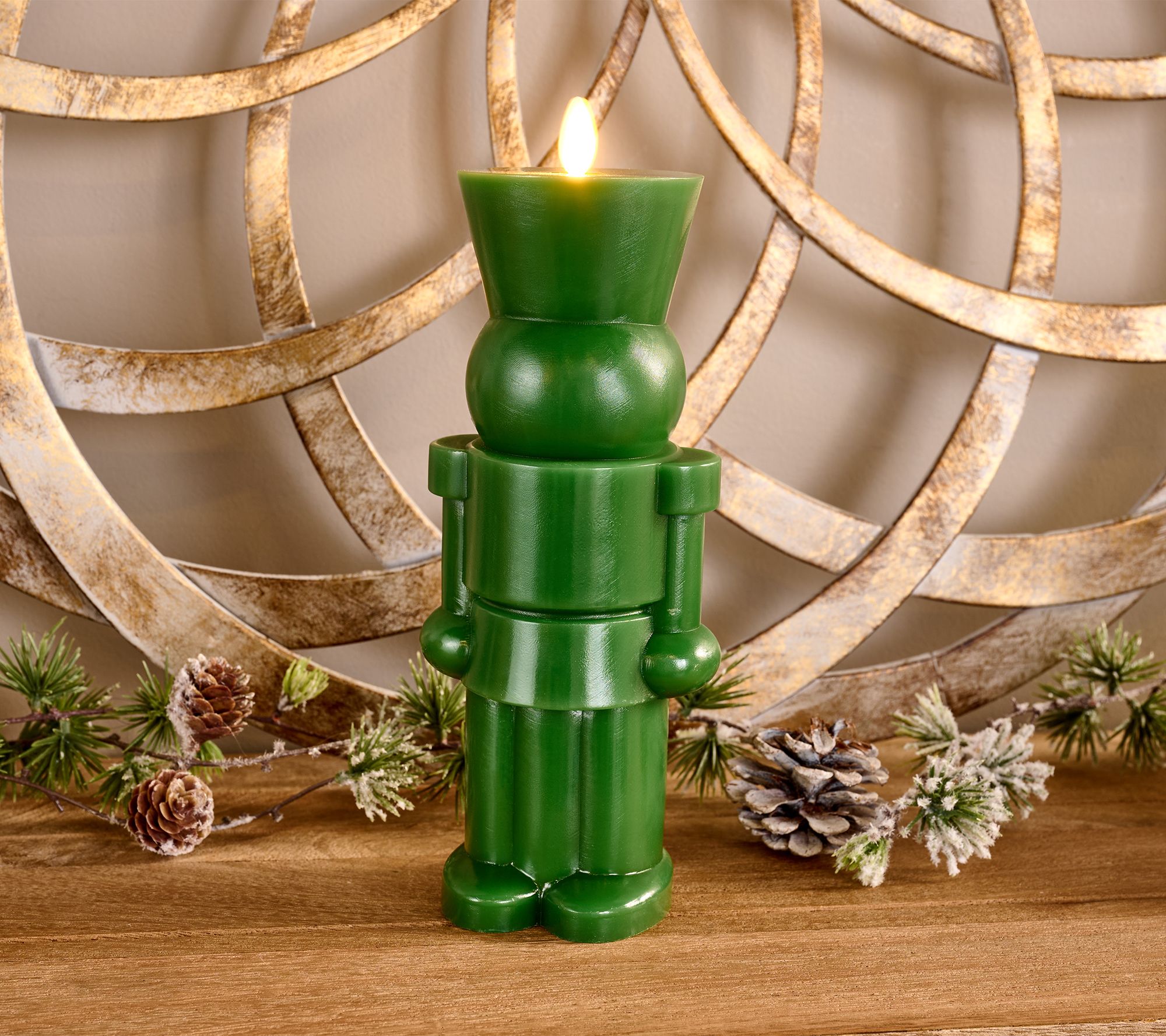 "As Is" Luminara Flameless Chic Nutcracker in Choice of Color